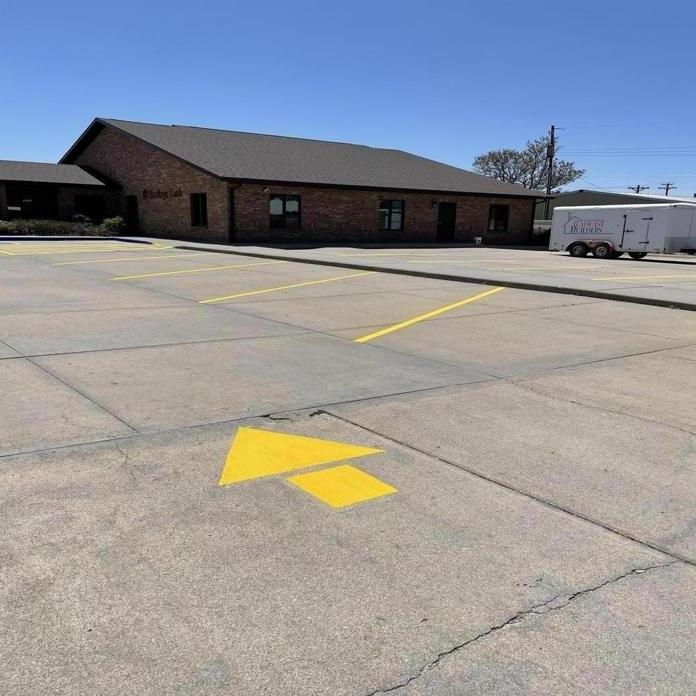 Hastings Parking Lot Painting Home